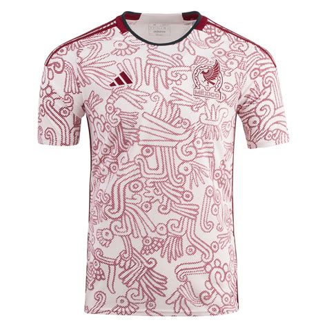 men's replica adidas mexico away jersey 2022